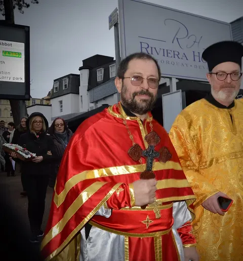 Fr Trayan Goranov, priest-in-charge